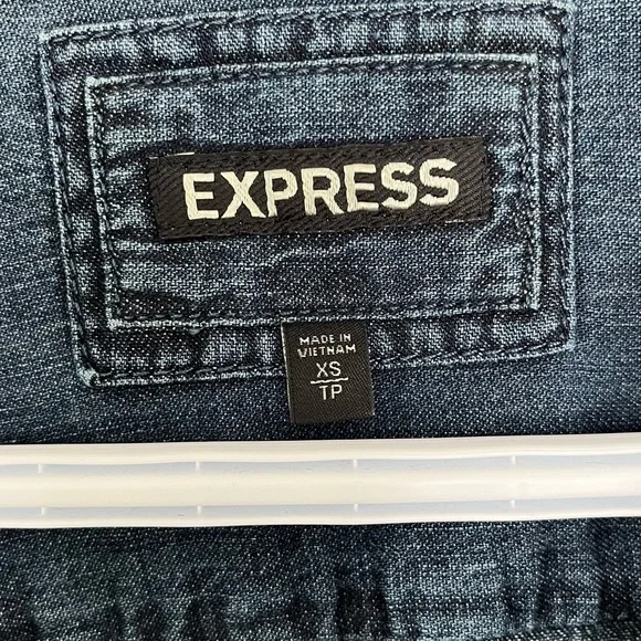 Express button up denim top - Picture 3 of 3